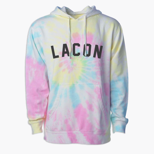 Lacon Illinois Classic Curve Premium Tie-Dye Hoodie
