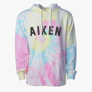Aiken South Carolina Classic Curve Premium Tie-Dye Hoodie