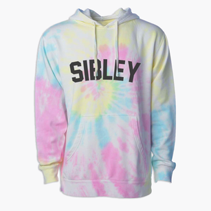 Sibley Louisiana Classic Curve Premium Tie-Dye Hoodie