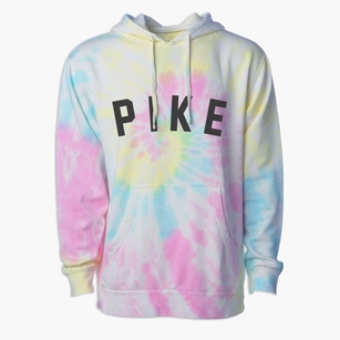 Pike New York Classic Curve Premium Tie-Dye Hoodie