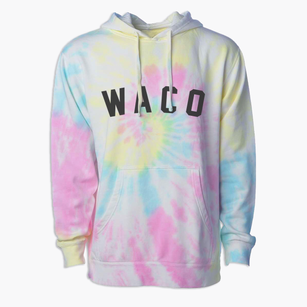 Waco Texas Classic Curve Premium Tie-Dye Hoodie