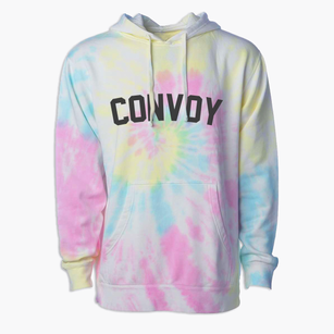 Convoy Ohio Classic Curve Premium Tie-Dye Hoodie