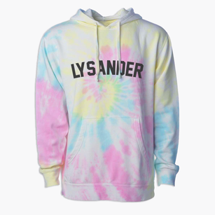 Lysander New York Classic Curve Premium Tie-Dye Hoodie