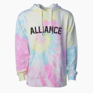 Alliance North Carolina Classic Curve Premium Tie-Dye Hoodie