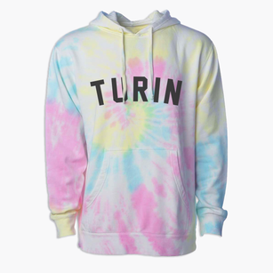 Turin New York Classic Curve Premium Tie-Dye Hoodie