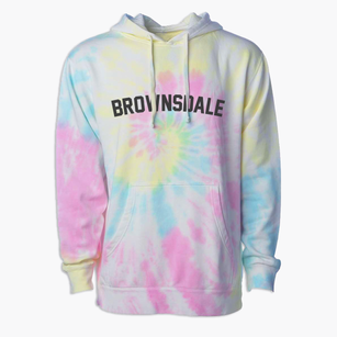 Brownsdale Florida Classic Curve Premium Tie-Dye Hoodie