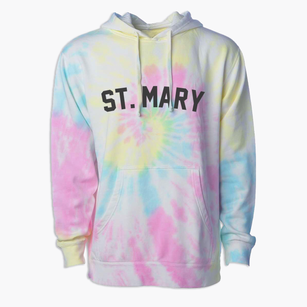 St. Mary Missouri Classic Curve Premium Tie-Dye Hoodie