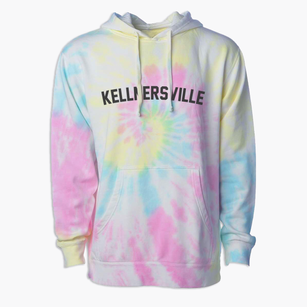 Kellnersville Wisconsin Classic Curve Premium Tie-Dye Hoodie