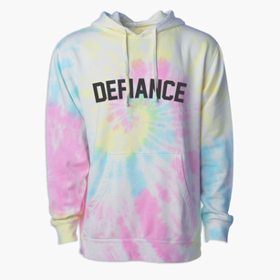 Defiance Pennsylvania Classic Curve Premium Tie-Dye Hoodie