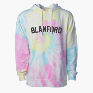 Blanford Indiana Classic Curve Premium Tie-Dye Hoodie
