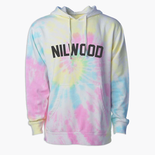 Nilwood Illinois Classic Curve Premium Tie-Dye Hoodie