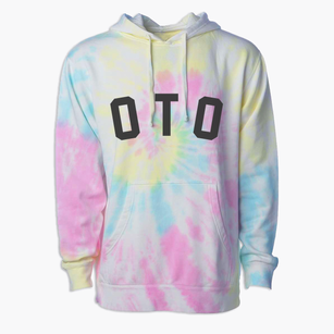 Oto Iowa Classic Curve Premium Tie-Dye Hoodie