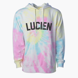 Lucien Oklahoma Classic Curve Premium Tie-Dye Hoodie