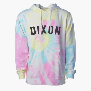 Dixon Nebraska Classic Curve Premium Tie-Dye Hoodie