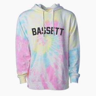 Bassett Iowa Classic Curve Premium Tie-Dye Hoodie