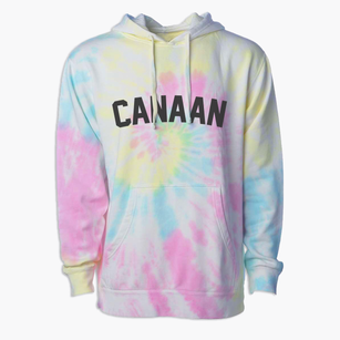 Canaan Indiana Classic Curve Premium Tie-Dye Hoodie