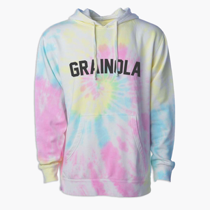 Grainola Oklahoma Classic Curve Premium Tie-Dye Hoodie