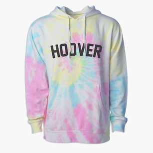 Hoover Alabama Classic Curve Premium Tie-Dye Hoodie