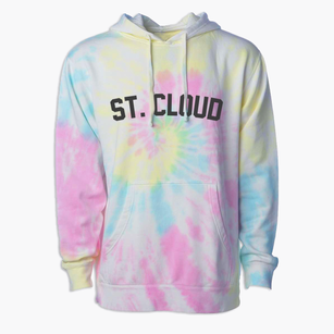 St. Cloud Minnesota Classic Curve Premium Tie-Dye Hoodie