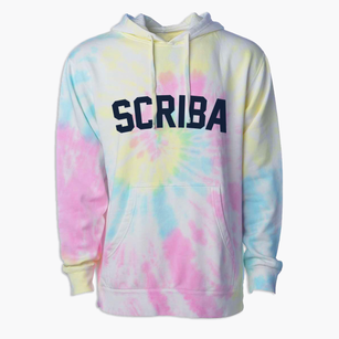 Scriba New York Classic Curve Premium Tie-Dye Hoodie
