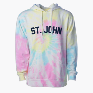 St. John Missouri Classic Curve Premium Tie-Dye Hoodie