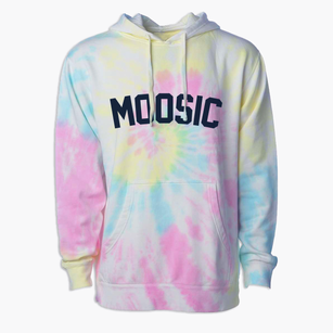 Moosic Pennsylvania Classic Curve Premium Tie-Dye Hoodie