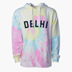 Delhi New York Classic Curve Premium Tie-Dye Hoodie
