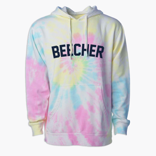 Beecher Illinois Classic Curve Premium Tie-Dye Hoodie
