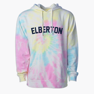 Elberton Georgia Classic Curve Premium Tie-Dye Hoodie