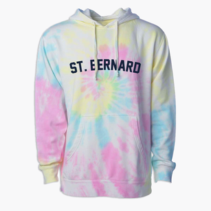 St. Bernard Ohio Classic Curve Premium Tie-Dye Hoodie