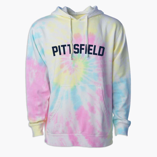 Pittsfield New Hampshire Classic Curve Premium Tie-Dye Hoodie
