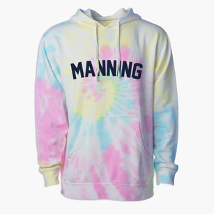 Manning South Carolina Classic Curve Premium Tie-Dye Hoodie