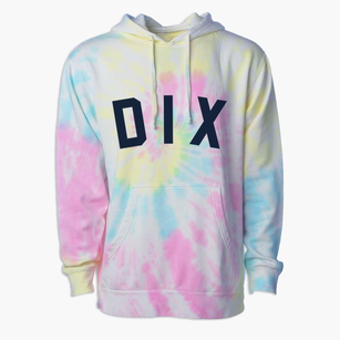 Dix New York Classic Curve Premium Tie-Dye Hoodie