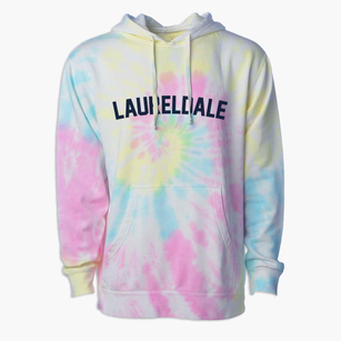 Laureldale Pennsylvania Classic Curve Premium Tie-Dye Hoodie