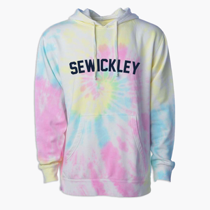 Sewickley Pennsylvania Classic Curve Premium Tie-Dye Hoodie
