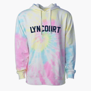 Lyncourt New York Classic Curve Premium Tie-Dye Hoodie