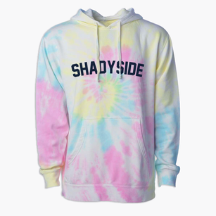 Shadyside Ohio Classic Curve Premium Tie-Dye Hoodie