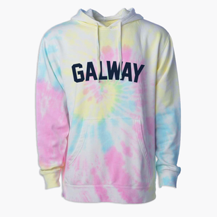 Galway New York Classic Curve Premium Tie-Dye Hoodie