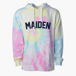 Maiden North Carolina Classic Curve Premium Tie-Dye Hoodie