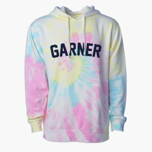 Garner Iowa Classic Curve Premium Tie-Dye Hoodie