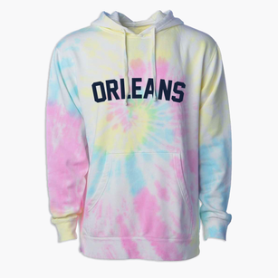 Orleans New York Classic Curve Premium Tie-Dye Hoodie