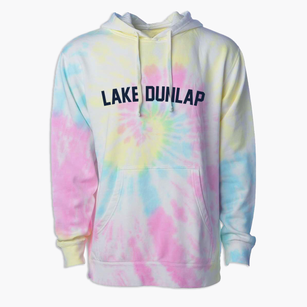 Lake Dunlap Texas Classic Curve Premium Tie-Dye Hoodie