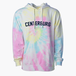 Centerburg Ohio Classic Curve Premium Tie-Dye Hoodie