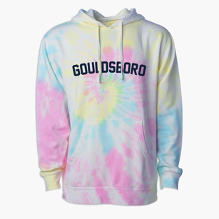 Gouldsboro Maine Classic Curve Premium Tie-Dye Hoodie