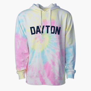 Dayton Virginia Classic Curve Premium Tie-Dye Hoodie