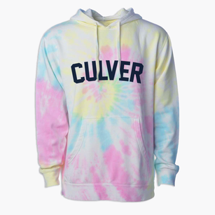 Culver Oregon Classic Curve Premium Tie-Dye Hoodie