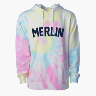 Merlin Oregon Classic Curve Premium Tie-Dye Hoodie