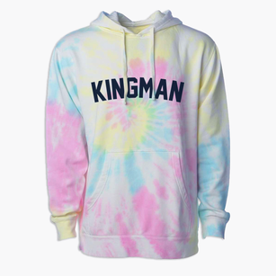 Kingman Arizona Classic Curve Premium Tie-Dye Hoodie