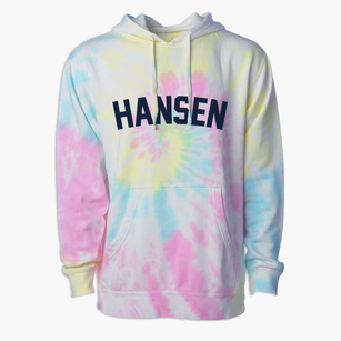 Hansen Idaho Classic Curve Premium Tie-Dye Hoodie