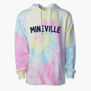 Mineville New York Classic Curve Premium Tie-Dye Hoodie